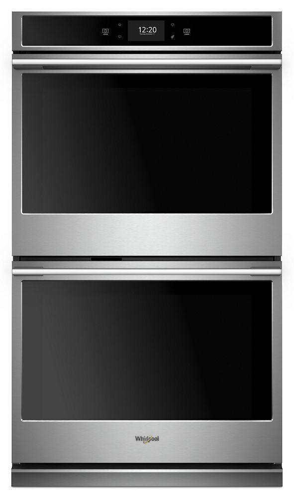 Whirlpool WODA7EC0HZ 10.0 cu. ft. Smart Double Wall Oven with True Convection Cooking For Cheap